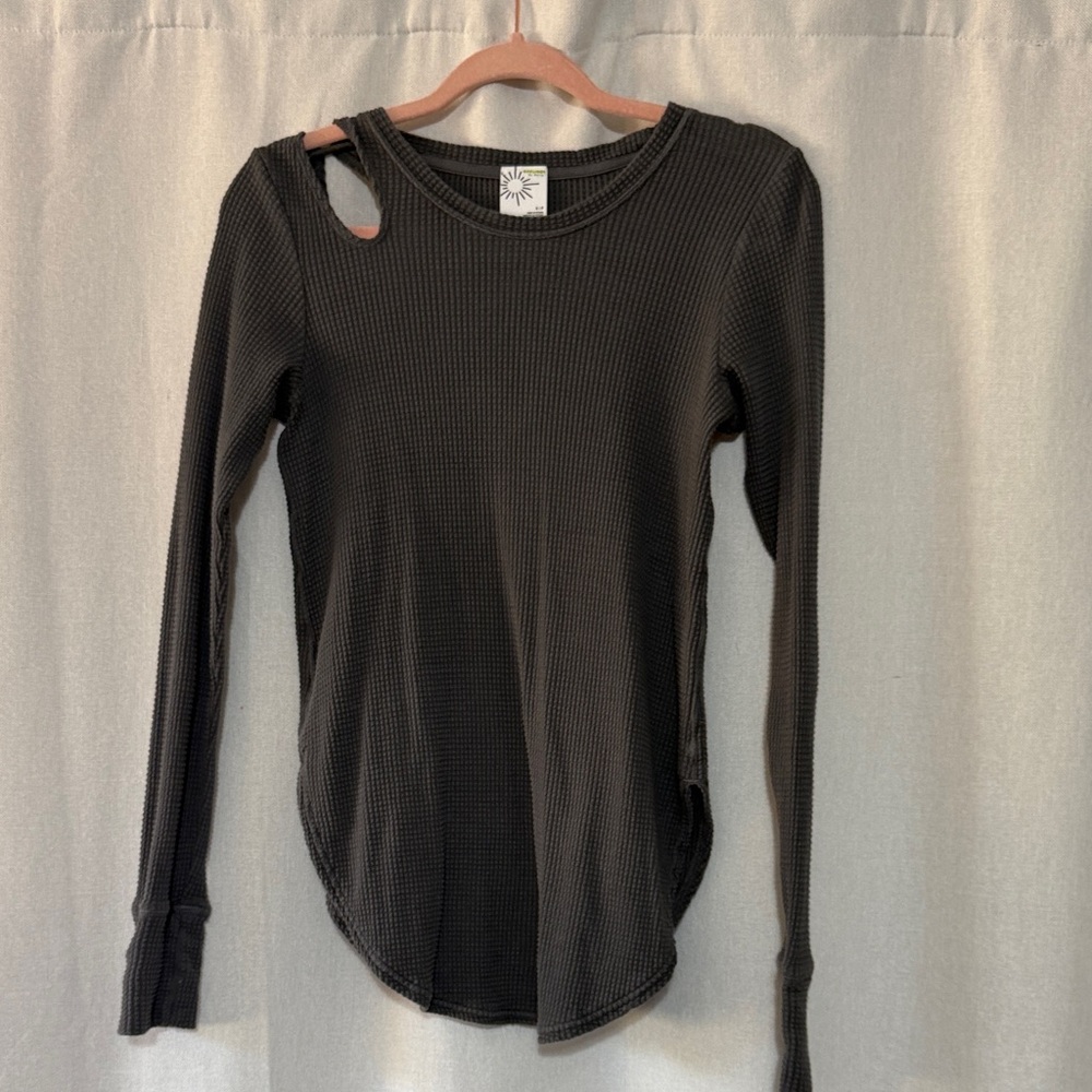 Offline by Aerie waffle knit top